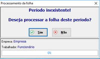 Processamento da folha