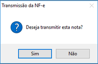 Mensagem de Transmissão da NF-e